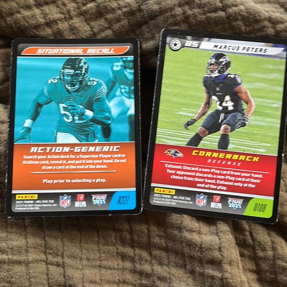 NFL TRADING CARD GAME 14 packs included - Picture 3 of 3